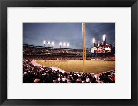 Framed Comerica Park, Detroit Print