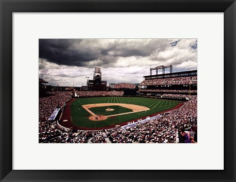 Framed Coors Field, Denver Print