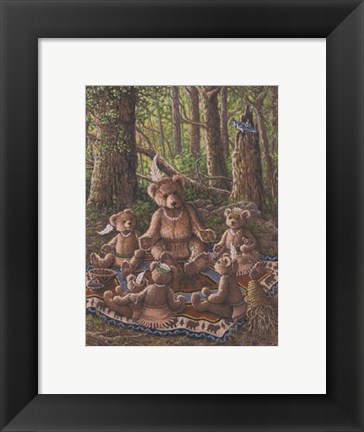 Framed Story Teller Print