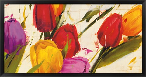 Framed Tulips Print