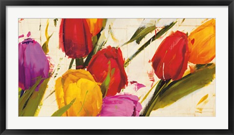 Framed Tulips Print