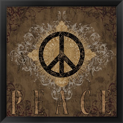 Framed Peace Print