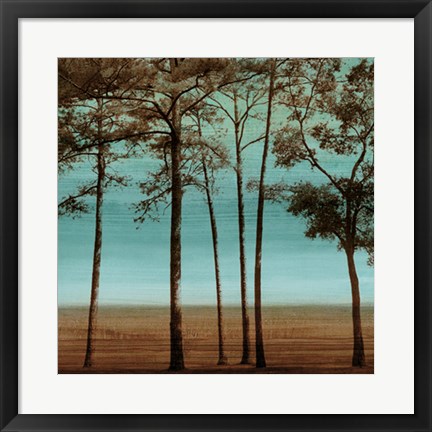 Framed Azure I Print