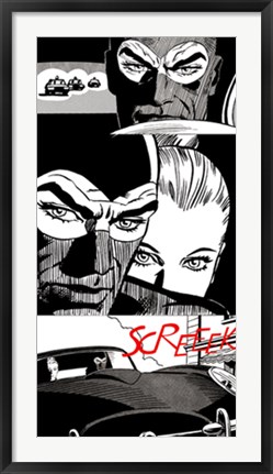 Framed Diabolik &amp; Eva I Print