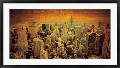 Framed Remembering New York Print