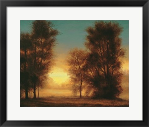 Framed Twilight I Print