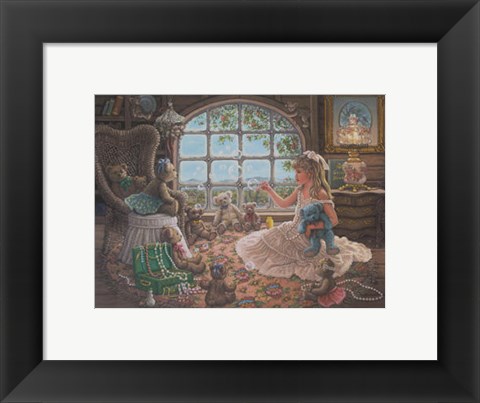 Framed Bright Visions Print