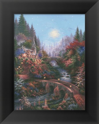 Framed Moonlight Grace Print