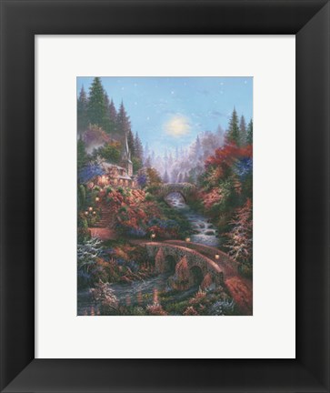 Framed Moonlight Grace Print