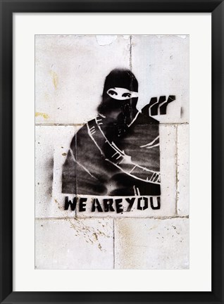 Framed We Are You Print