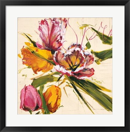 Framed Spring Tulips Print