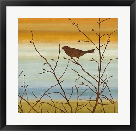 Framed Morning Song II Print