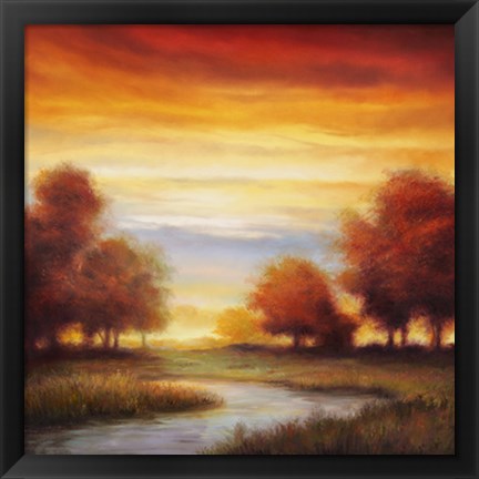 Framed Sundown I Print