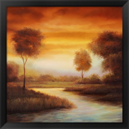 Framed Sundown II Print