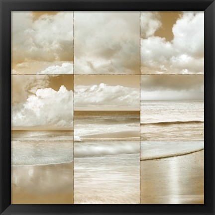 Framed Ocean Air II Print