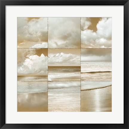 Framed Ocean Air II Print