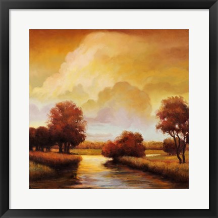 Framed Majestic Morning I Print