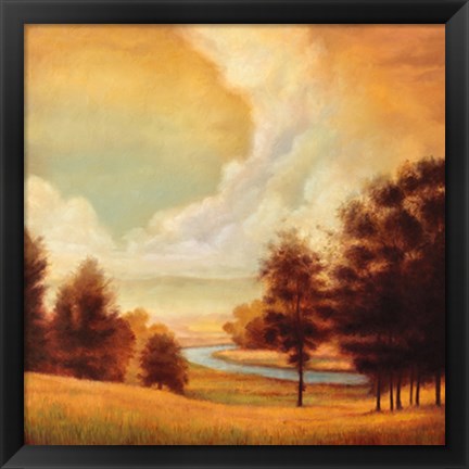 Framed Majestic Morning II Print