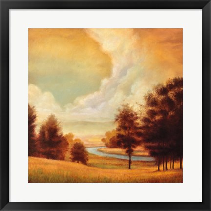 Framed Majestic Morning II Print