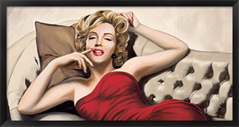 Framed Marilyn Monroe - Sweet Dream Print