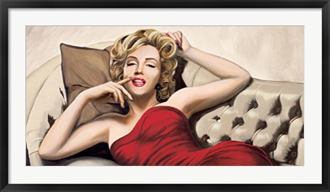 Framed Marilyn Monroe - Sweet Dream Print