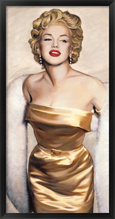 Framed Marilyn Monroe - Diva Print