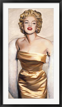 Framed Marilyn Monroe - Diva Print