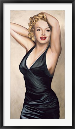 Framed Marilyn Monroe - Star Print