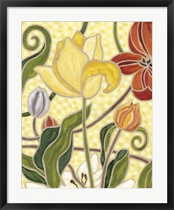 Framed Sunny Garden II Print