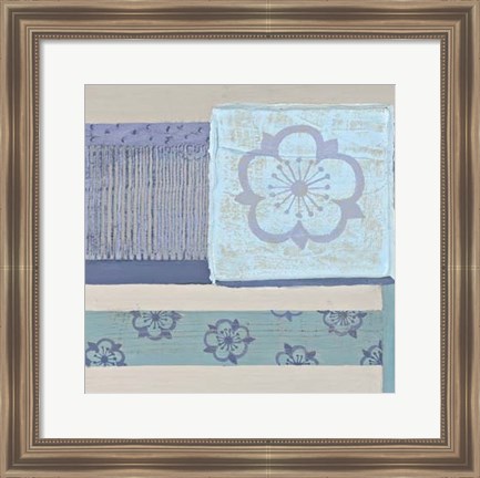 Framed Decorative Asian Abstract III Print