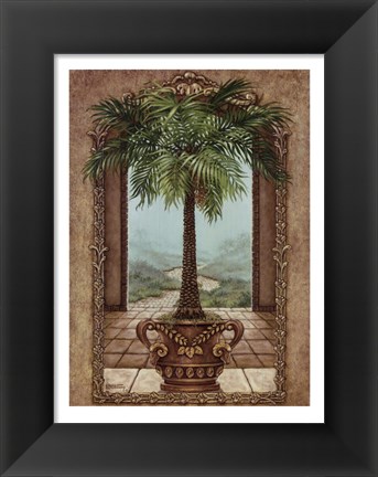 Framed Classical Palm Tree Print