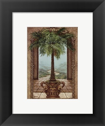 Framed Classical Palm Tree Print