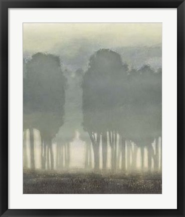 Framed Treeline Haze I Print