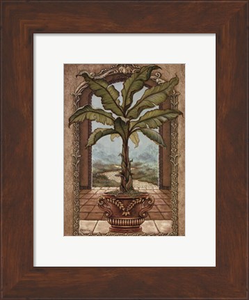 Framed Classical Banana Tree Print