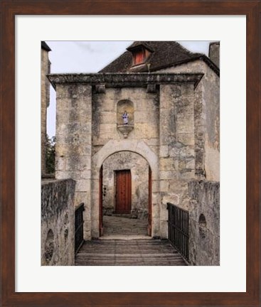 Framed Stone Walkways IV Print