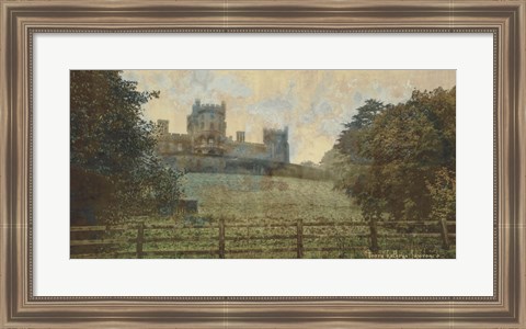 Framed English Countryside III Print