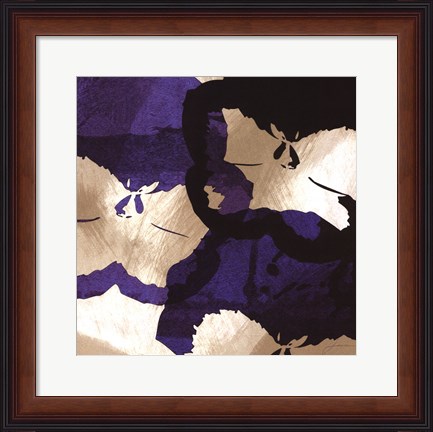 Framed Bloomer Tiles VIII Print