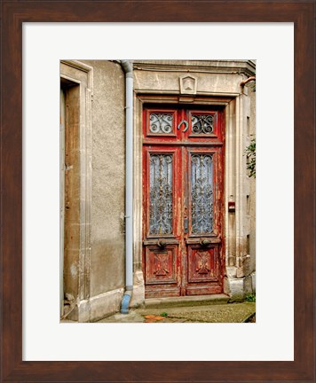 Framed Weathered Doorway I Print