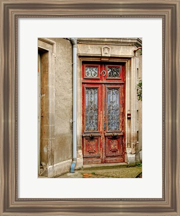 Framed Weathered Doorway I Print