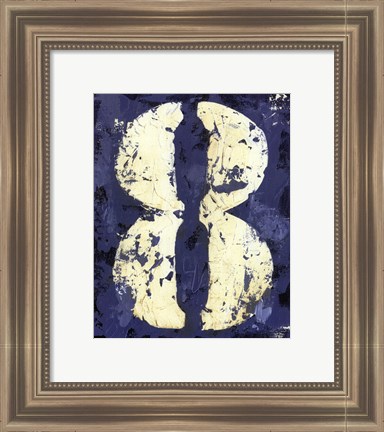 Framed Vintage Numbers VIII Print