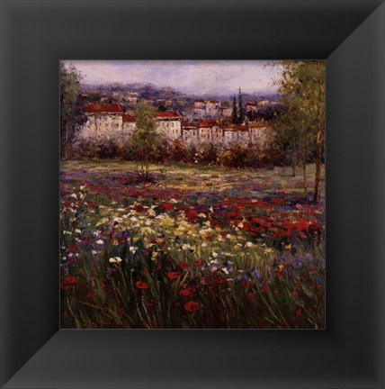 Framed Tuscan Pleasures II Print