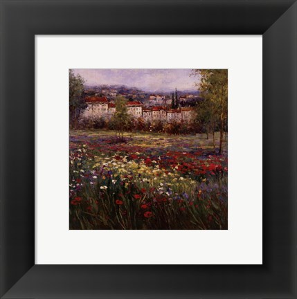 Framed Tuscan Pleasures II Print