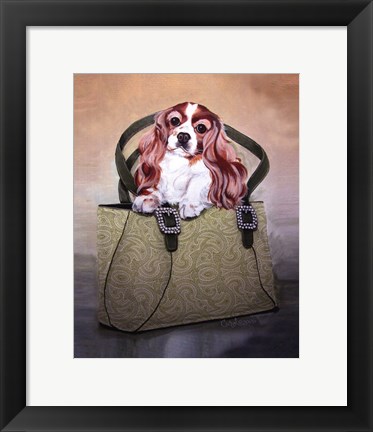 Framed Cavalier and Carry Print