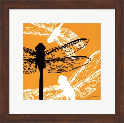 Framed Pop Fly I Print