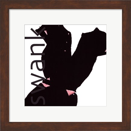 Framed Fashion Swank Print