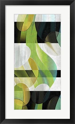 Framed Sea Life Panel II Print