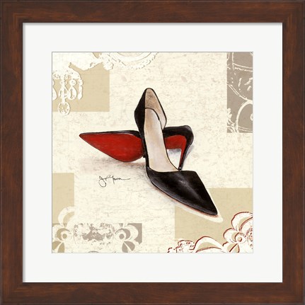 Framed Day Pumps Print