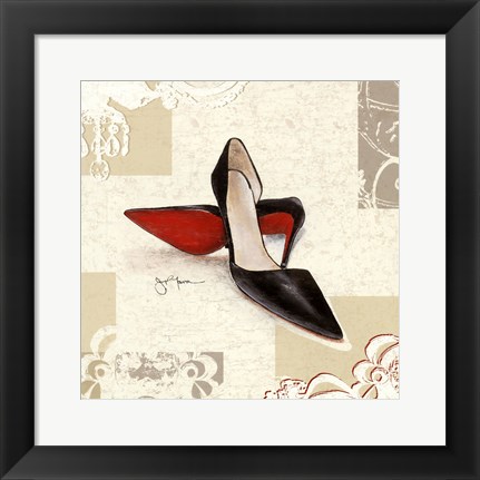 Framed Day Pumps Print