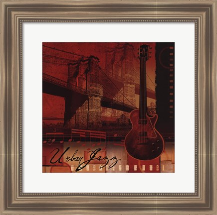 Framed Urban Jazz Print