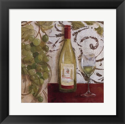 Framed Wine Tasting I Print